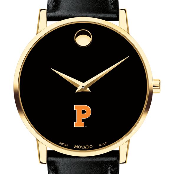 Princeton Men's Movado Gold Museum Classic Leather - Image 1