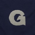 Georgetown Navy Blue and Grey Letter Sweater by M.LaHart - Image 2