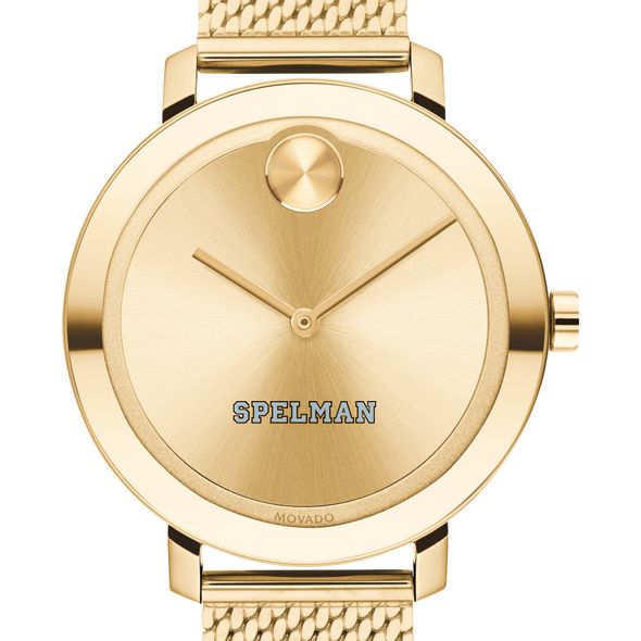 Spelman Women's Movado Bold Gold with Mesh Bracelet - Image 1