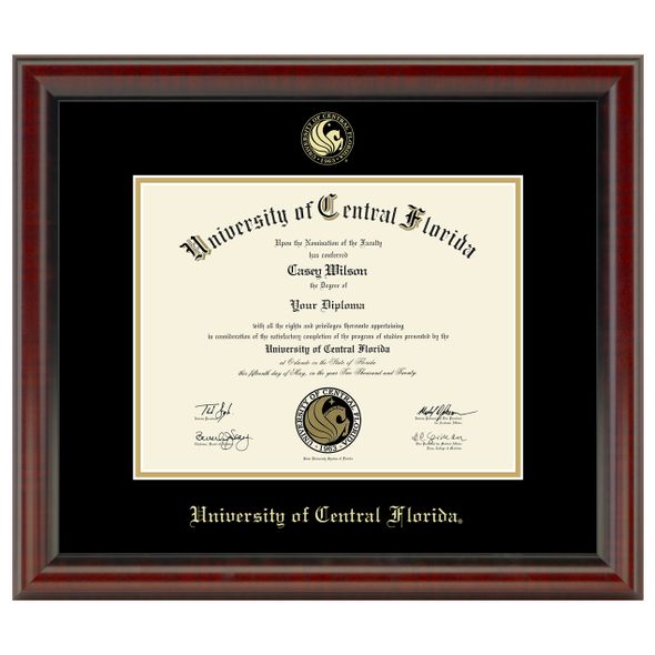 UCF Diploma Frame, the Fidelitas - Image 1