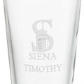Siena College 16 oz Pint Glass- Set of 4 - Image 3