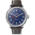 Central Michigan Shinola Watch, The Runwell Automatic 45mm Royal Blue Dial - Image 2
