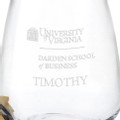 UVA Darden Stemless Wine Glasses - Set of 2 - Image 3