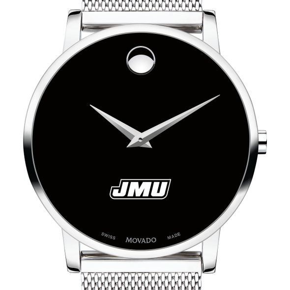 James Madison University Men's Movado Museum with Mesh Bracelet