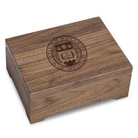 Boston College Solid Walnut Desk Box