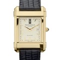 Providence Men's Gold Quad with Leather Strap - Image 1