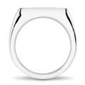NYU Sterling Silver Square Cushion Ring - Image 4