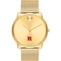 Rutgers Men's Movado Bold Gold 42 with Mesh Bracelet - Image 2