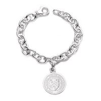 Rice University Sterling Silver Charm Bracelet