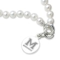 Morehouse Pearl Bracelet with Sterling Silver Charm - Image 2