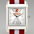 University of Southern California Collegiate Watch with NATO Strap for Men - Image 1