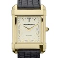 Troy Men's Gold Quad with Leather Strap - Image 1