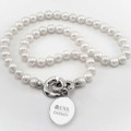 UVA Darden Pearl Necklace with Sterling Silver Charm - Image 1
