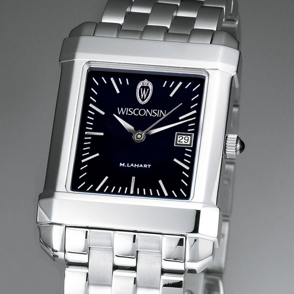 University of Wisconsin Men's Black Quad with Bracelet - Image 1