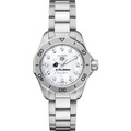 Central Michigan Women's TAG Heuer Steel Aquaracer with Diamond Dial - Image 2