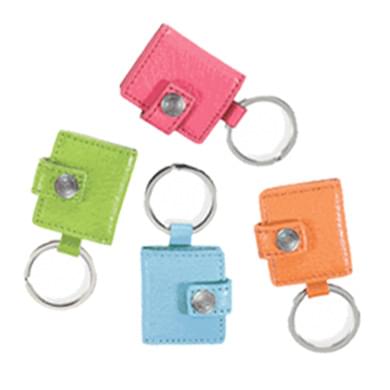 Kappa Kappa Gamma Leather Picture Key Fob