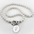 Arizona State Pearl Necklace with Sterling Silver Charm - Image 1