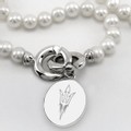 Arizona State Pearl Necklace with Sterling Silver Charm - Image 2