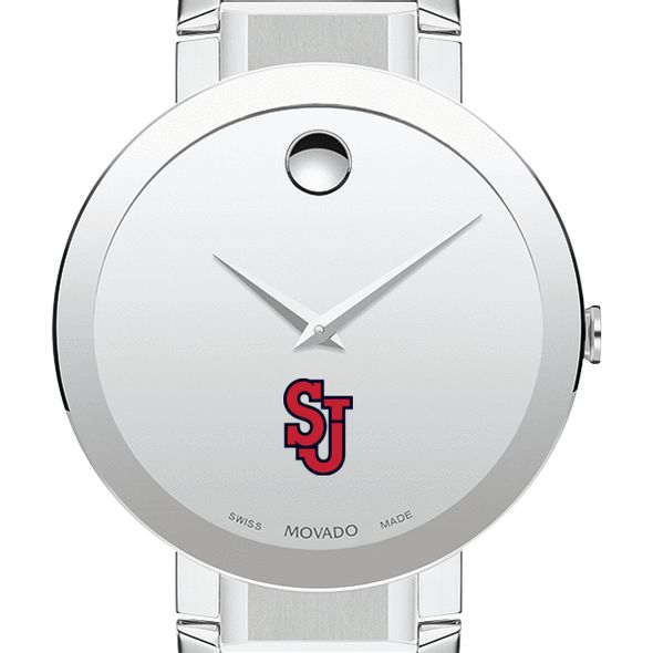 St. John's University Men's Movado Sapphire Museum with Bracelet