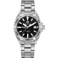 click to view Phi Delta Theta Men's TAG Heuer Steel Aquaracer with Black Dial - Image 2