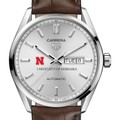 Nebraska Men's TAG Heuer Automatic Day/Date Carrera with Silver Dial - Image 1