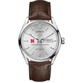 Nebraska Men's TAG Heuer Automatic Day/Date Carrera with Silver Dial - Image 2