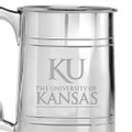 University of Kansas Pewter Stein - Image 2