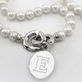 Elon Pearl Necklace with Sterling Silver Charm - Image 2