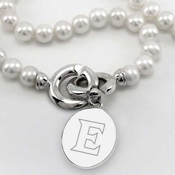 Elon Pearl Necklace with Sterling Silver Charm at M.LaHart &amp; Co.