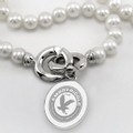 Embry-Riddle Pearl Necklace with Sterling Silver Charm - Image 2