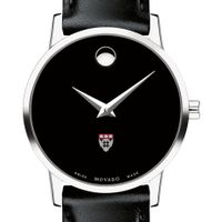 HBS Women's Movado Museum with Leather Strap