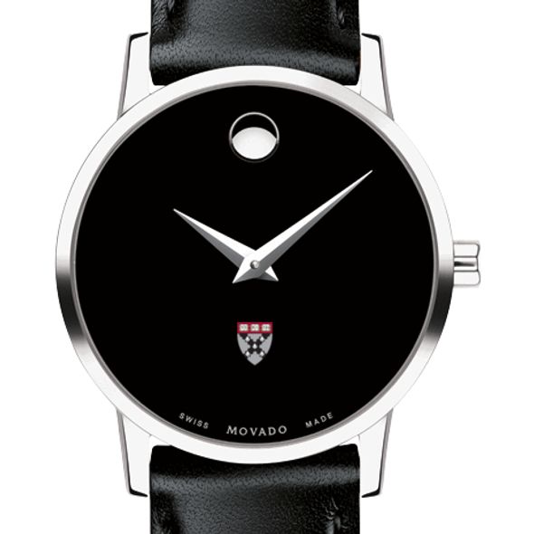 HBS Women's Movado Museum with Leather Strap - Image 1
