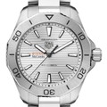 Texas McCombs Men's TAG Heuer Steel Aquaracer with Silver Dial - Image 1