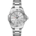 Texas McCombs Men's TAG Heuer Steel Aquaracer with Silver Dial - Image 2