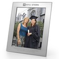 NYU Stern Polished Pewter 8x10 Picture Frame - Image 1