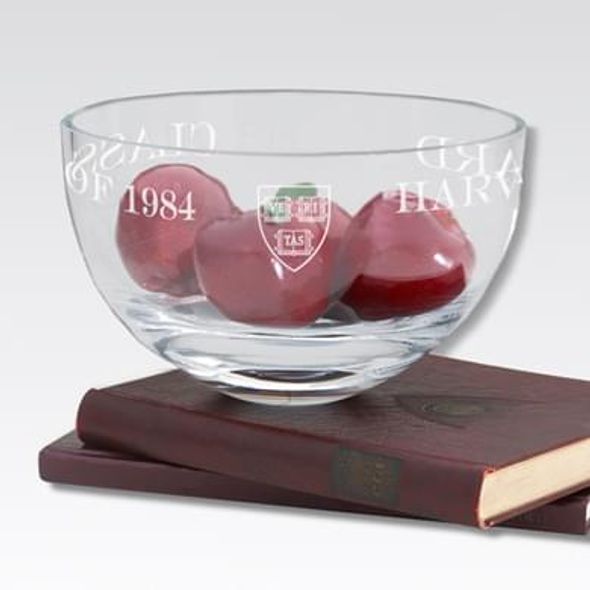 Harvard 10" Glass Celebration Bowl - Image 1