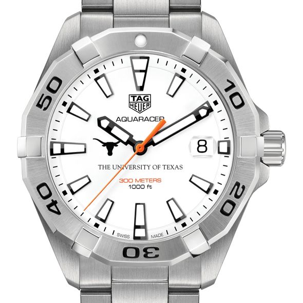 University of Texas Men's TAG Heuer Steel Aquaracer