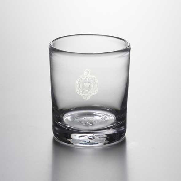 US Naval Academy Double Old Fashioned Glass by Simon Pearce at M.LaHart