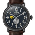 Iowa Shinola Watch, The Runwell 47mm Midnight Blue Dial - Image 1