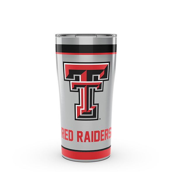 Texas Tech 20 oz. Stainless Steel Tervis Tumblers with Hammer Lids - Set of 2 - Image 1
