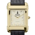 Howard Men's Gold Quad with Leather Strap - Image 1