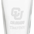 University of Colorado 16 oz Pint Glass- Set of 2 - Image 3