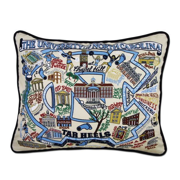 UNC Embroidered Pillow - Image 1