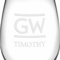 George Washington Stemless Wine Glasses Made in the USA - Set of 2 - Image 3