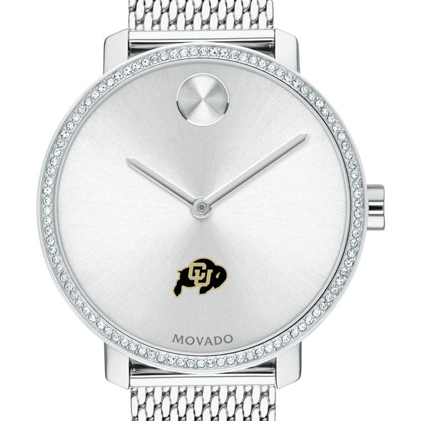 Colorado Women's Movado Bold with Crystal Bezel & Mesh Bracelet - Image 1