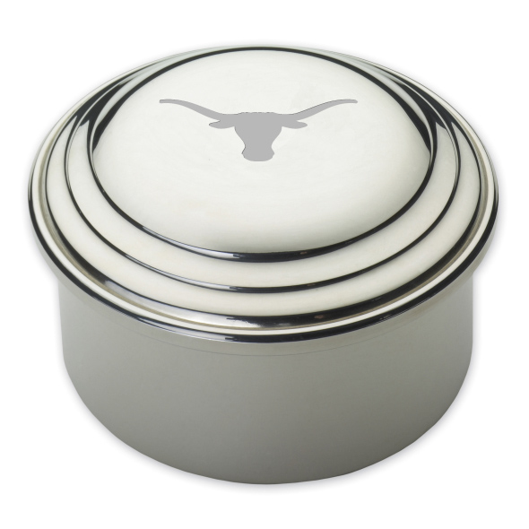 University of Texas Pewter Keepsake Box