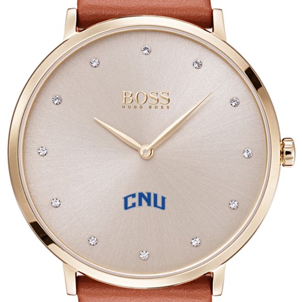 Christopher Newport University Women's BOSS Champagne with Leather from M.LaHart