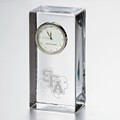 SFASU Tall Glass Desk Clock by Simon Pearce - Image 1