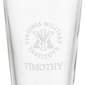Virginia Military Institute 16 oz Pint Glass- Set of 2 - Image 3
