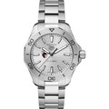 Carnegie Mellon Men's TAG Heuer Steel Aquaracer with Silver Dial - Image 2